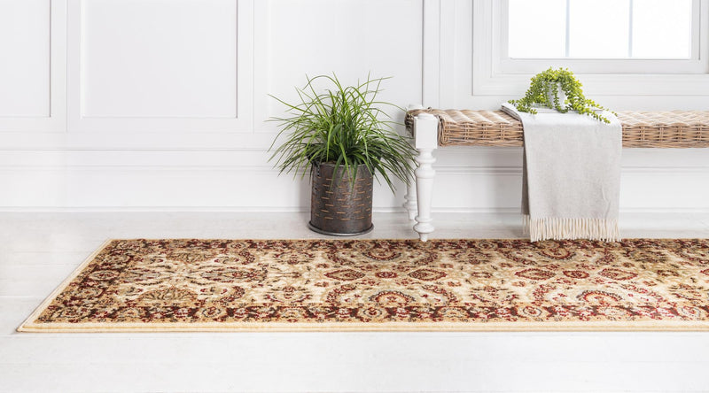 Jaipur Elegance Collection Area Rug - Gaitore Runner Cream lifestyle 73