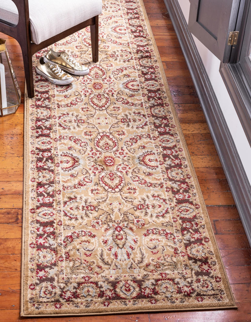 Jaipur Elegance Collection Area Rug - Gaitore Runner Tan lifestyle 53