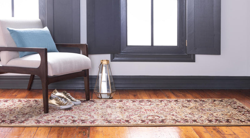 Jaipur Elegance Collection Area Rug - Gaitore Runner Tan lifestyle 75