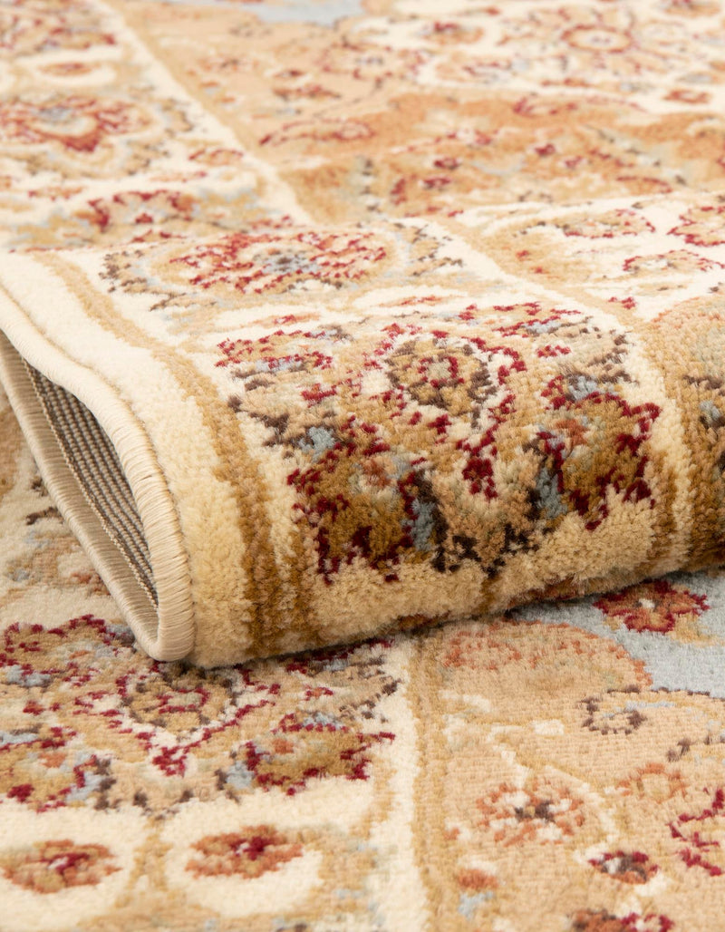 Jaipur Elegance Collection Area Rug - Jaigarh Round Cream lifestyle 24