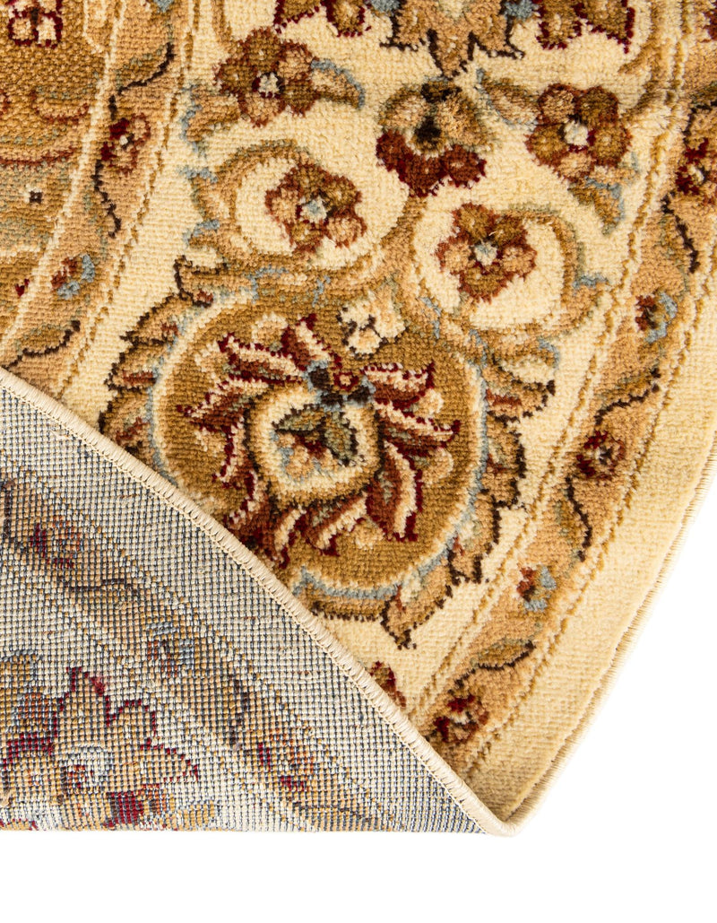 Jaipur Elegance Collection Area Rug - Jaigarh Round Cream lifestyle 33