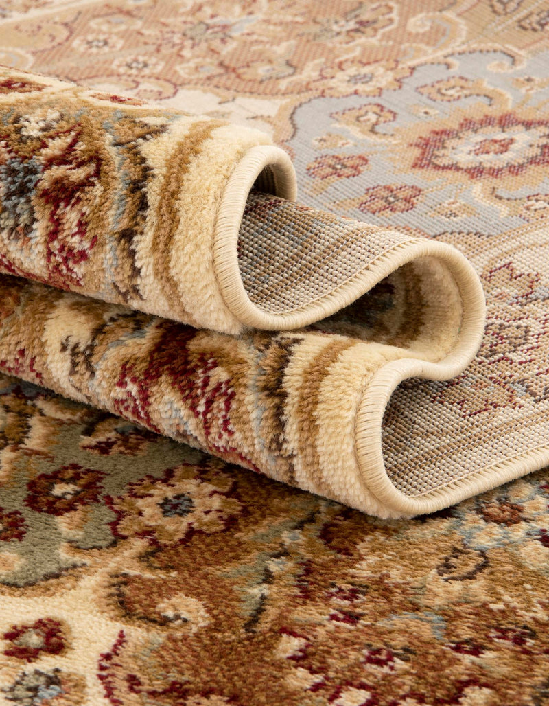 Jaipur Elegance Collection Area Rug - Jaigarh Round Cream lifestyle 45