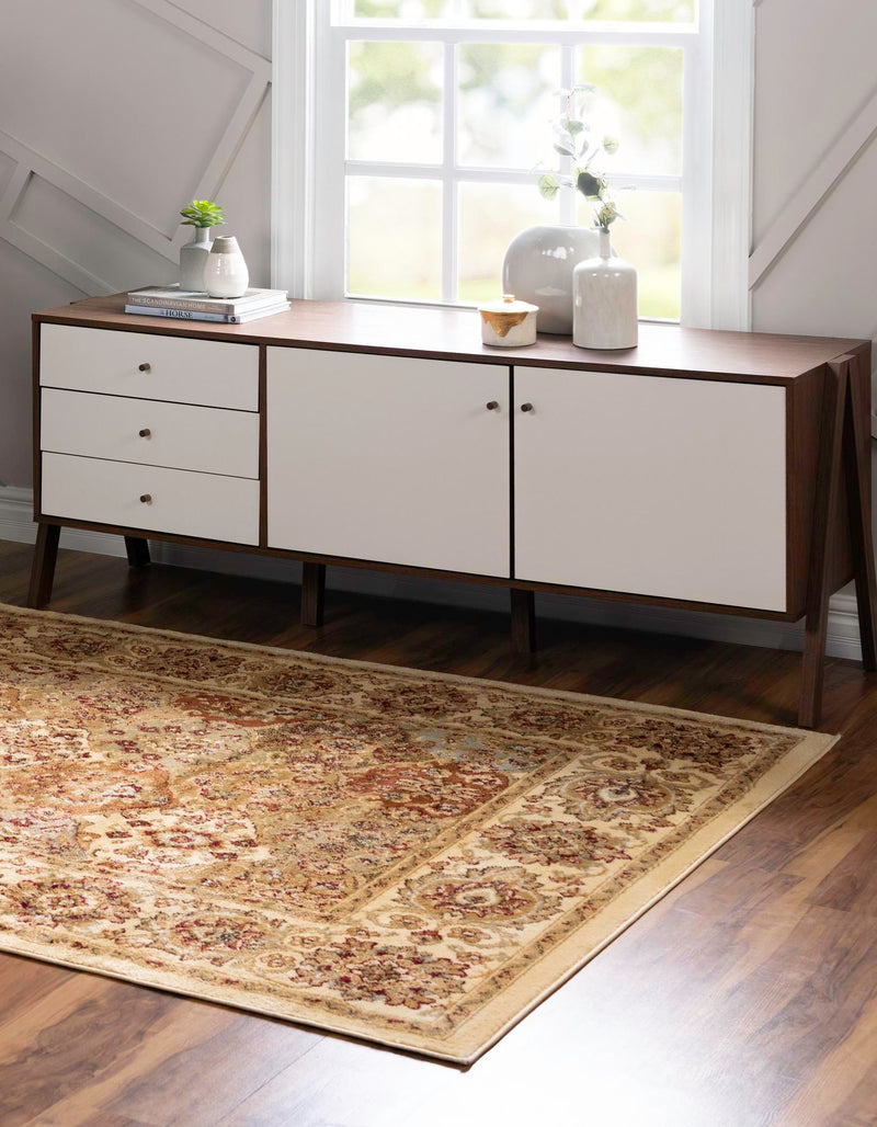 Jaipur Elegance Collection Area Rug - Jaigarh Rectangle Cream lifestyle 4