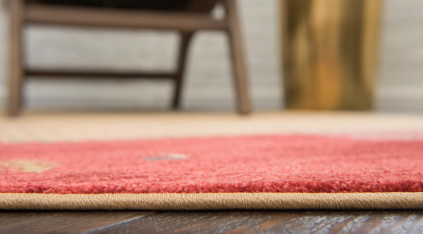 Zagros Oasis Collection Area Rug - Darrehshahr Round Tan lifestyle 20