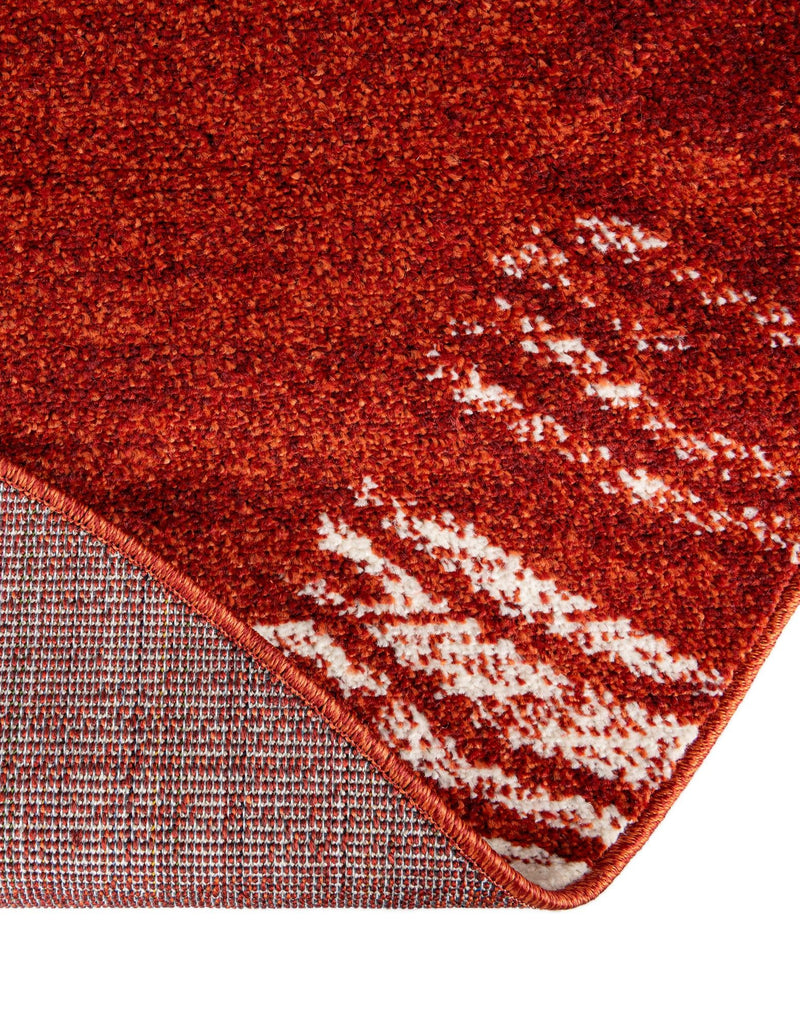 Studio Haven Collection Area Rug - Atelier Round Terracotta lifestyle 149