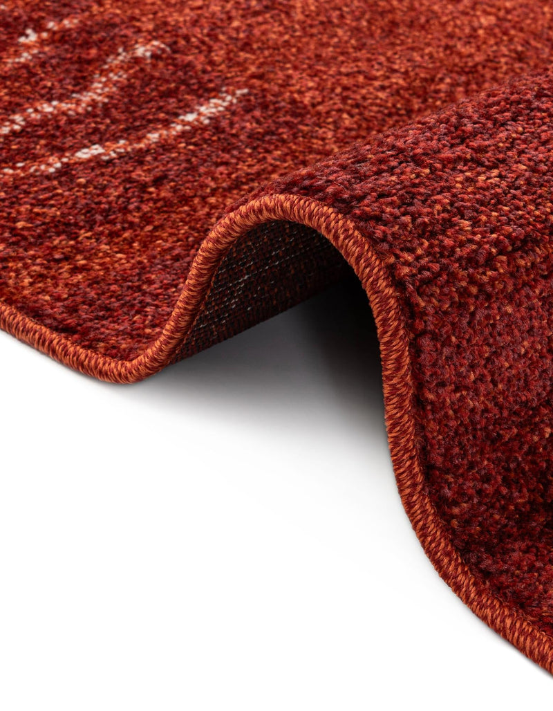 Studio Haven Collection Area Rug - Atelier Round Terracotta lifestyle 179