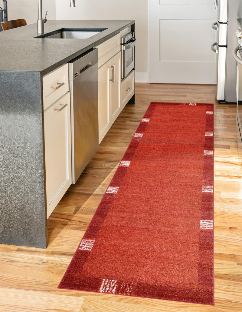 Studio Haven Collection Area Rug - Atelier Runner Terracotta lifestyle 84
