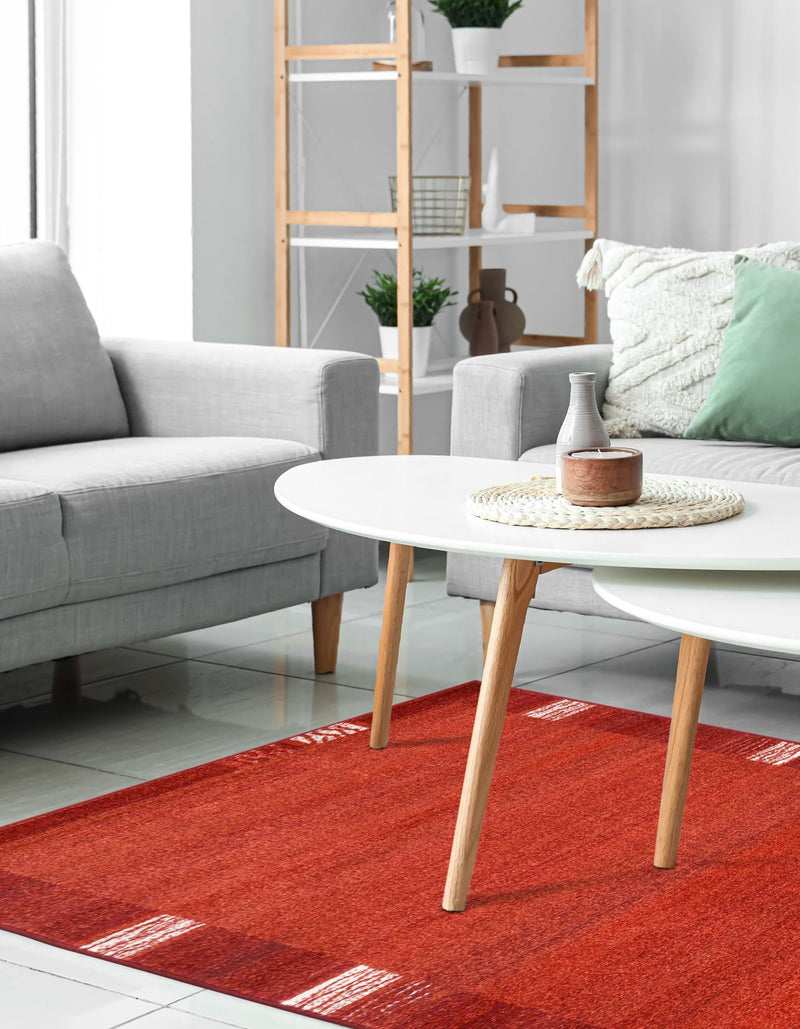 Studio Haven Collection Area Rug - Atelier Runner Terracotta lifestyle 130