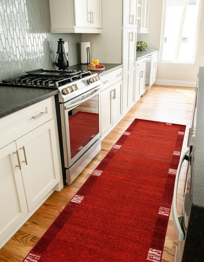 Studio Haven Collection Area Rug - Atelier Runner Terracotta lifestyle 137