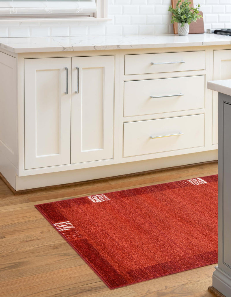 Studio Haven Collection Area Rug - Atelier Runner Terracotta lifestyle 156