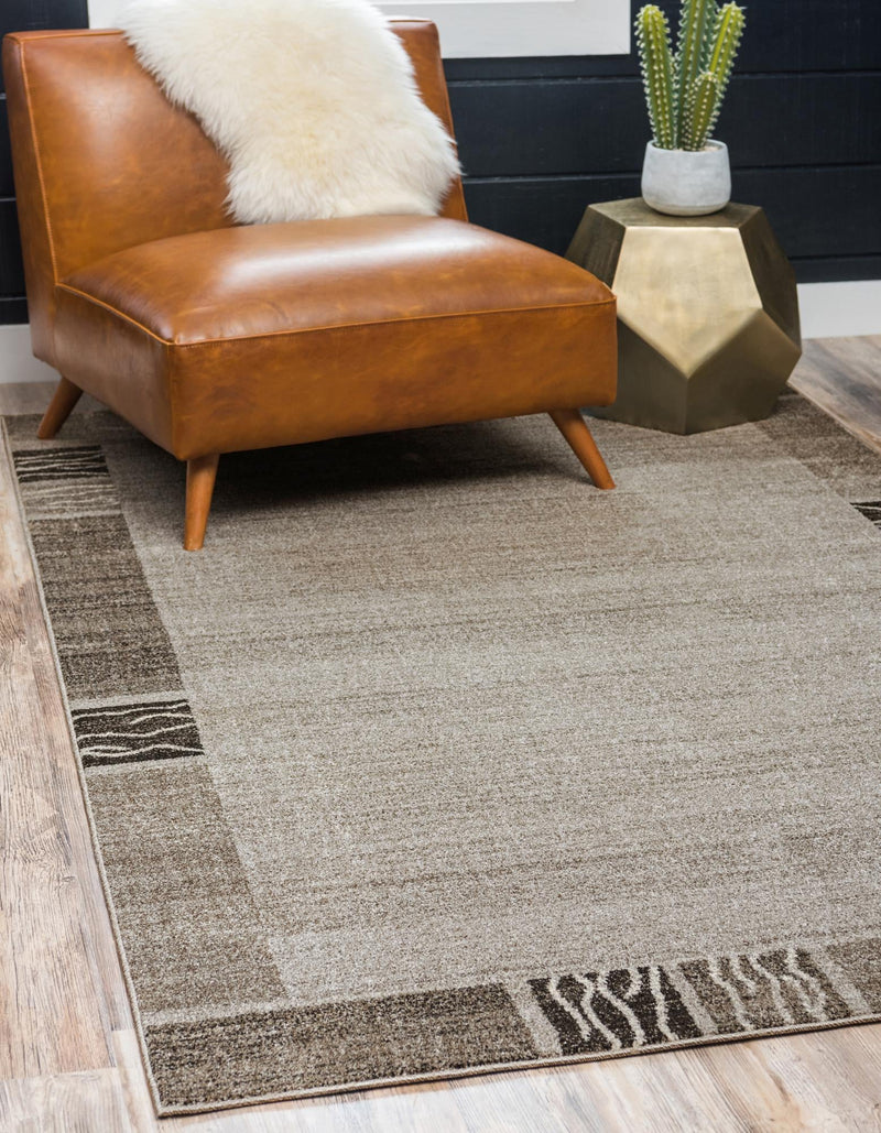 Studio Haven Collection Area Rug - Atelier Rectangle Light Gray lifestyle 21