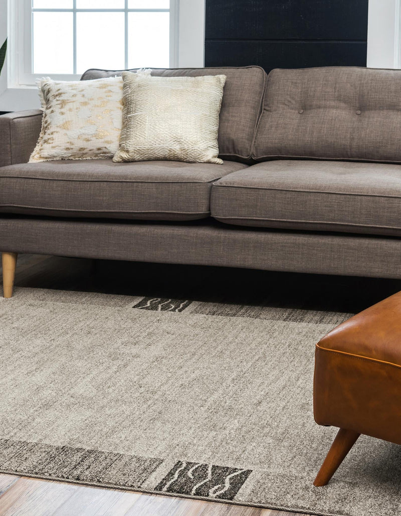 Studio Haven Collection Area Rug - Atelier Rectangle Light Gray lifestyle 22