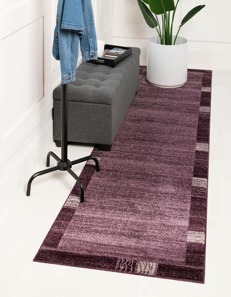 Studio Haven Collection Area Rug - Atelier Runner Violet lifestyle 59