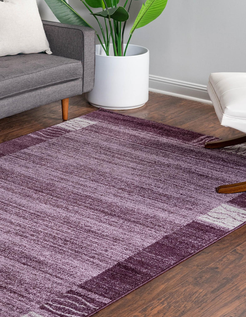Studio Haven Collection Area Rug - Atelier Rectangle Violet lifestyle 19