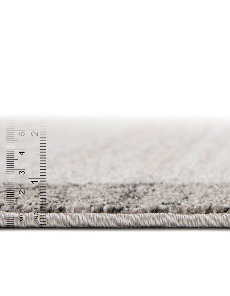 Studio Haven Collection Area Rug - Atelier Round Light Gray lifestyle 127