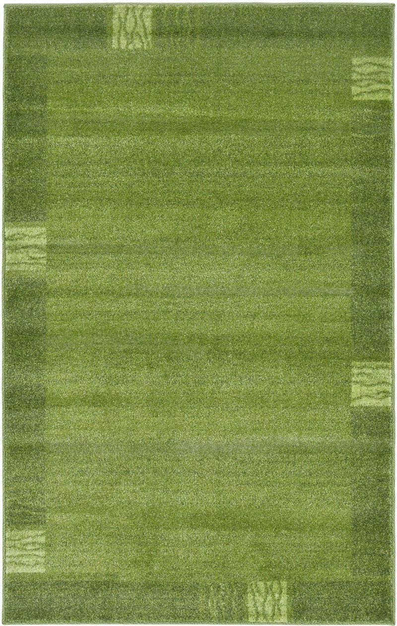 Studio Haven Collection Area Rug - Atelier Rectangle Light Green Main