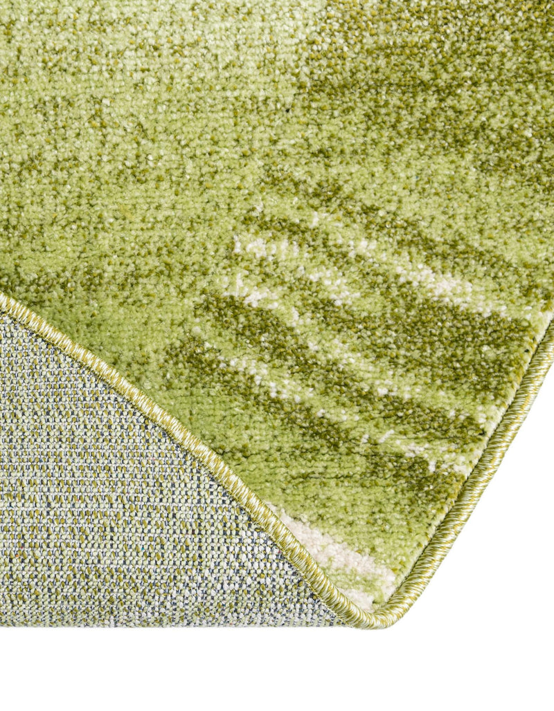 Studio Haven Collection Area Rug - Atelier Round Light Green lifestyle 152