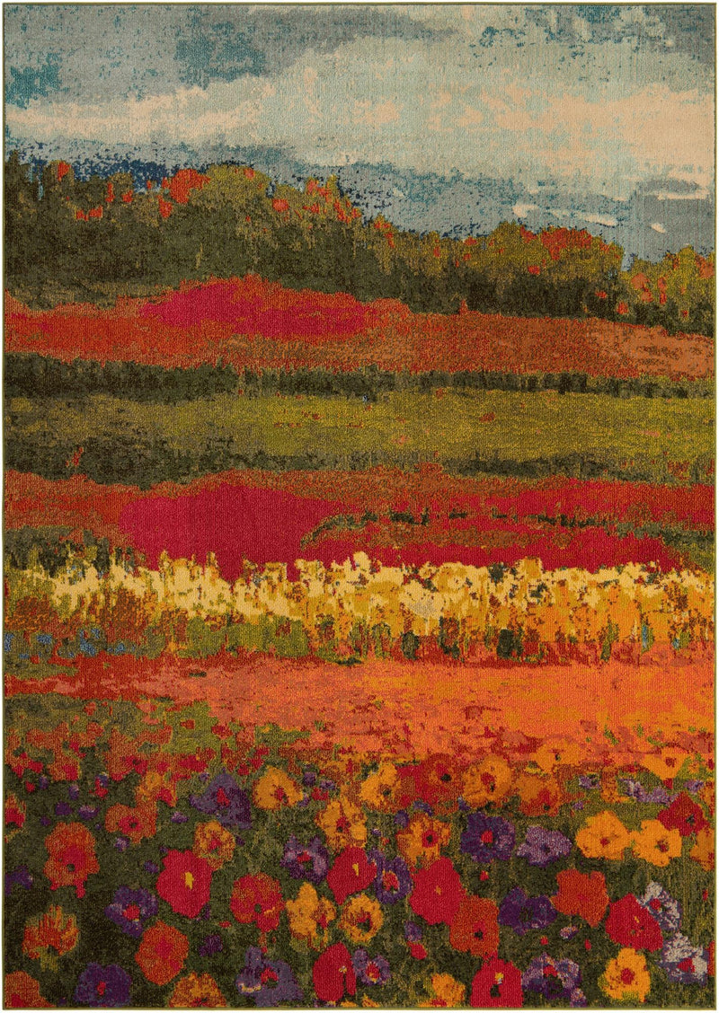 Marrakesh Elegance Collection Area Rug - Taliouine Rectangle Multi Main