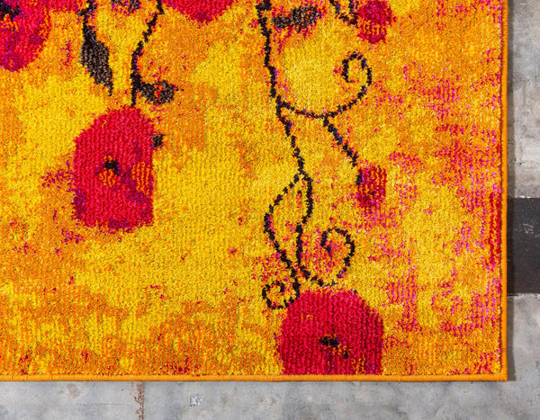 Marrakesh Elegance Collection Area Rug - Guercif Rectangular Yellow lifestyle 36