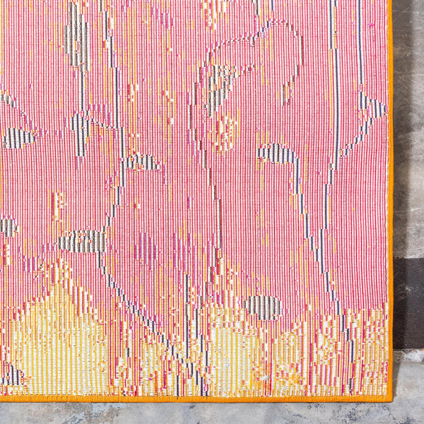 Marrakesh Elegance Collection Area Rug - Guercif Runner Yellow lifestyle 38