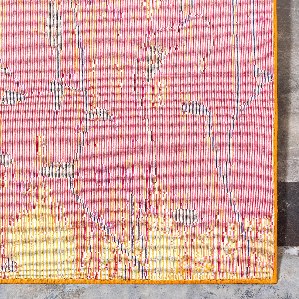 Marrakesh Elegance Collection Area Rug - Guercif Runner Yellow lifestyle 38