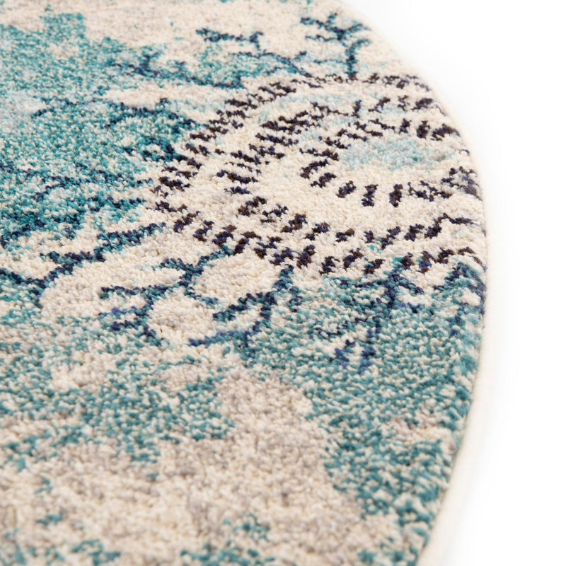 Marrakesh Elegance Collection Area Rug - Goulmima Round Beige lifestyle 46