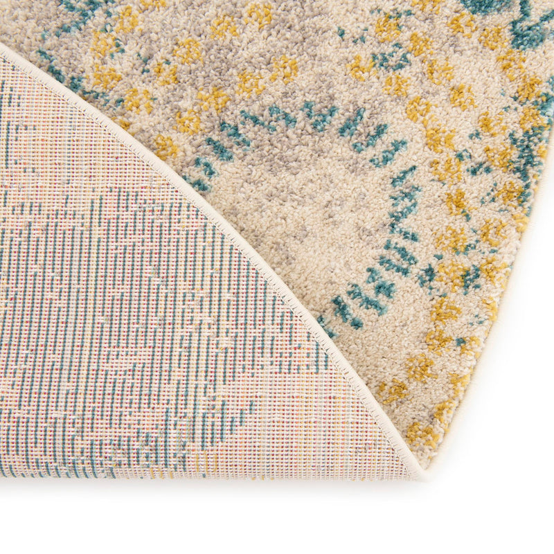 Marrakesh Elegance Collection Area Rug - Goulmima Round Beige lifestyle 52