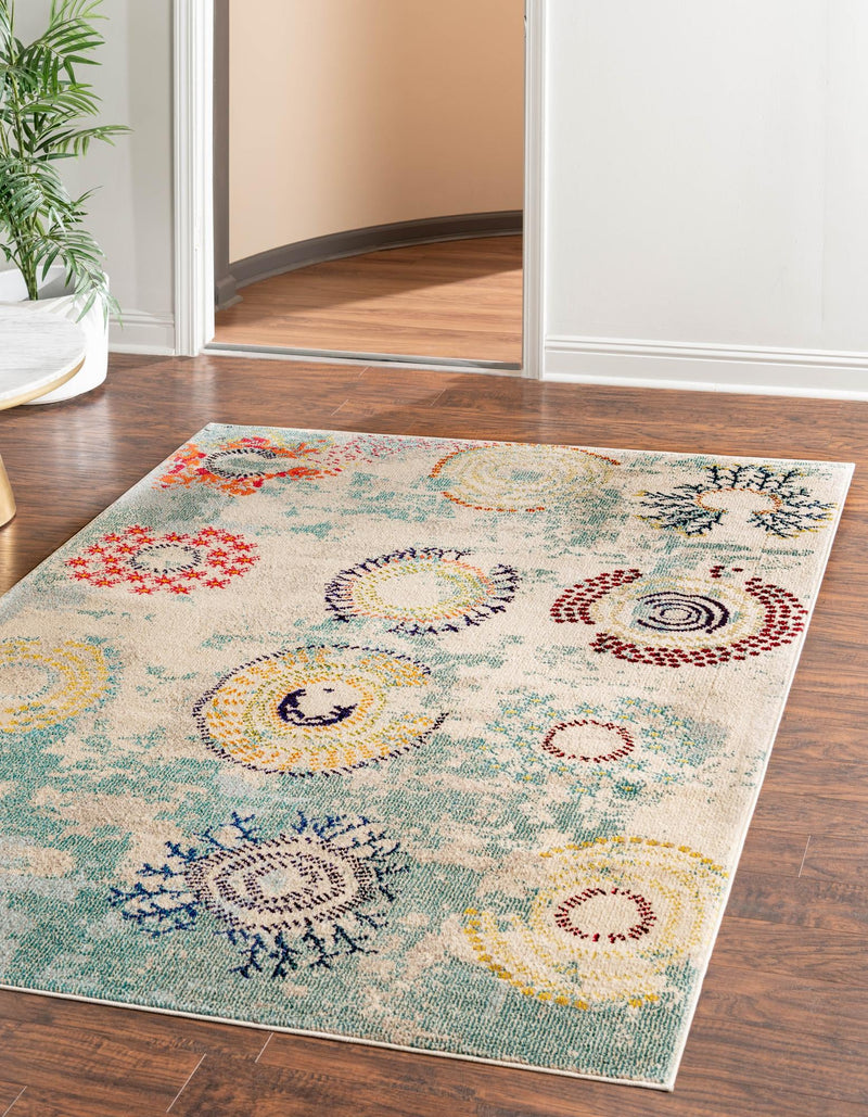 Marrakesh Elegance Collection Area Rug - Goulmima Rectangle Beige lifestyle 3