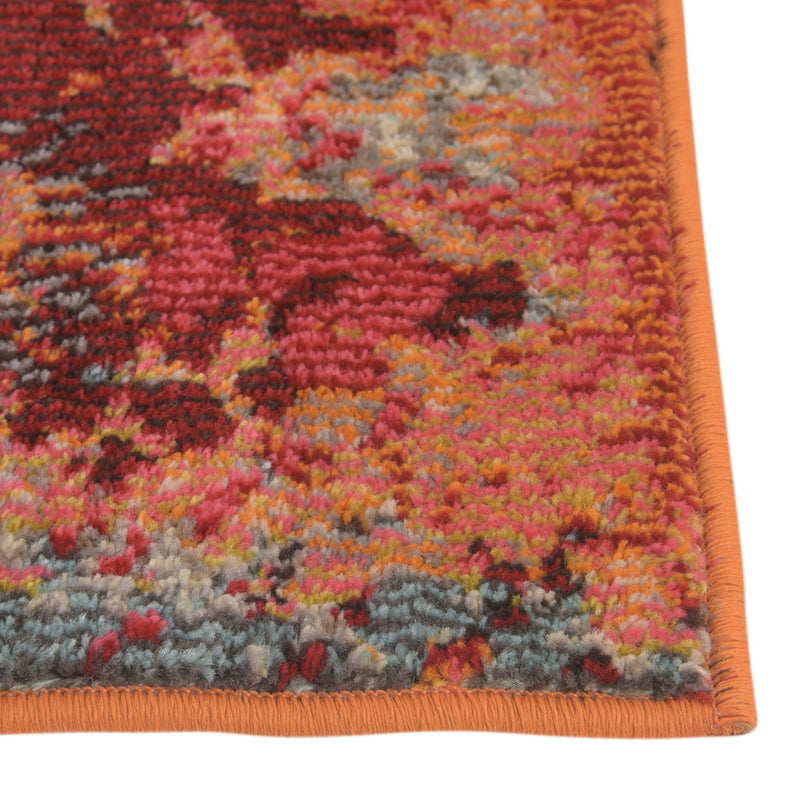 Marrakesh Elegance Collection Area Rug - Goulmima Rectangle Orange lifestyle 14