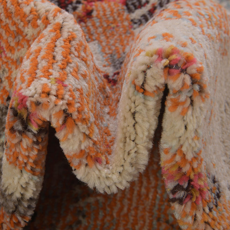 Marrakesh Elegance Collection Area Rug - Goulmima Rectangle Orange lifestyle 16