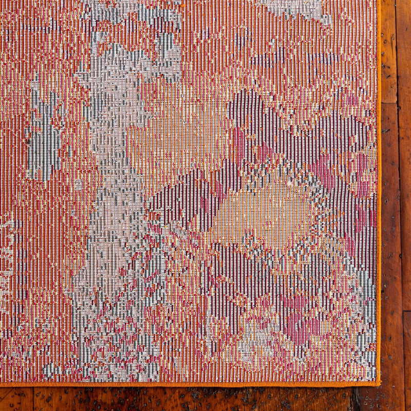 Marrakesh Elegance Collection Area Rug - Goulmima Rectangle Orange lifestyle 20