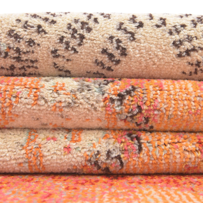 Marrakesh Elegance Collection Area Rug - Goulmima Rectangle Orange lifestyle 24