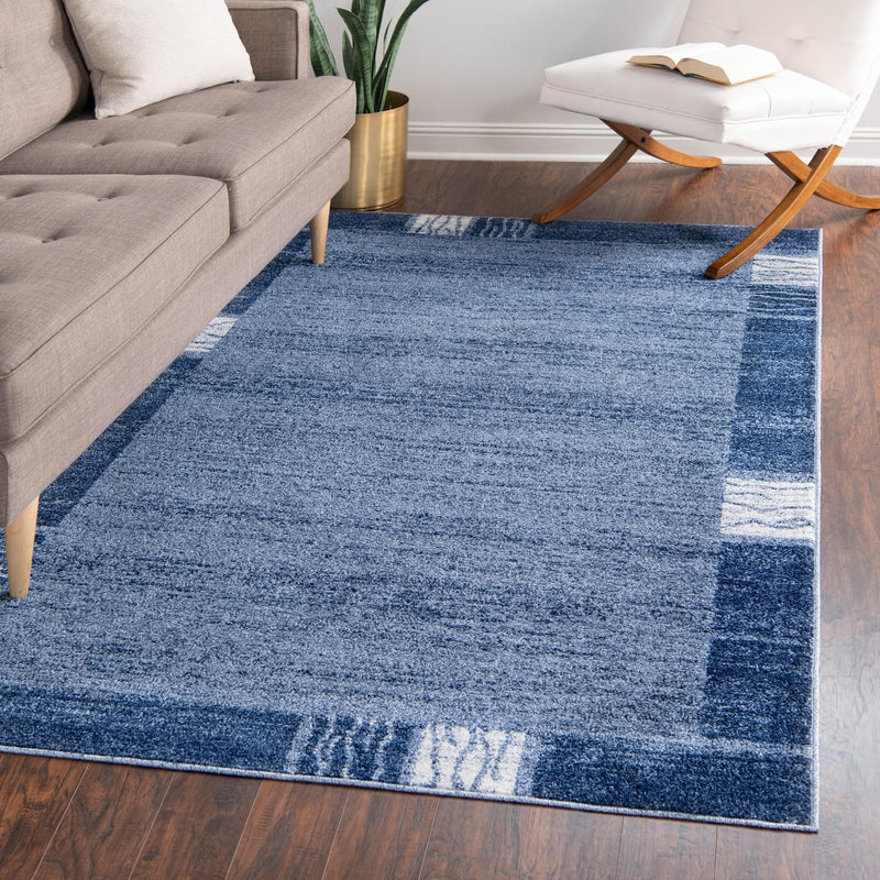 Studio Haven Collection Area Rug - Atelier Rectangle Light Blue lifestyle 48