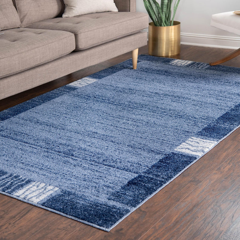 Studio Haven Collection Area Rug - Atelier Rectangle Light Blue lifestyle 50