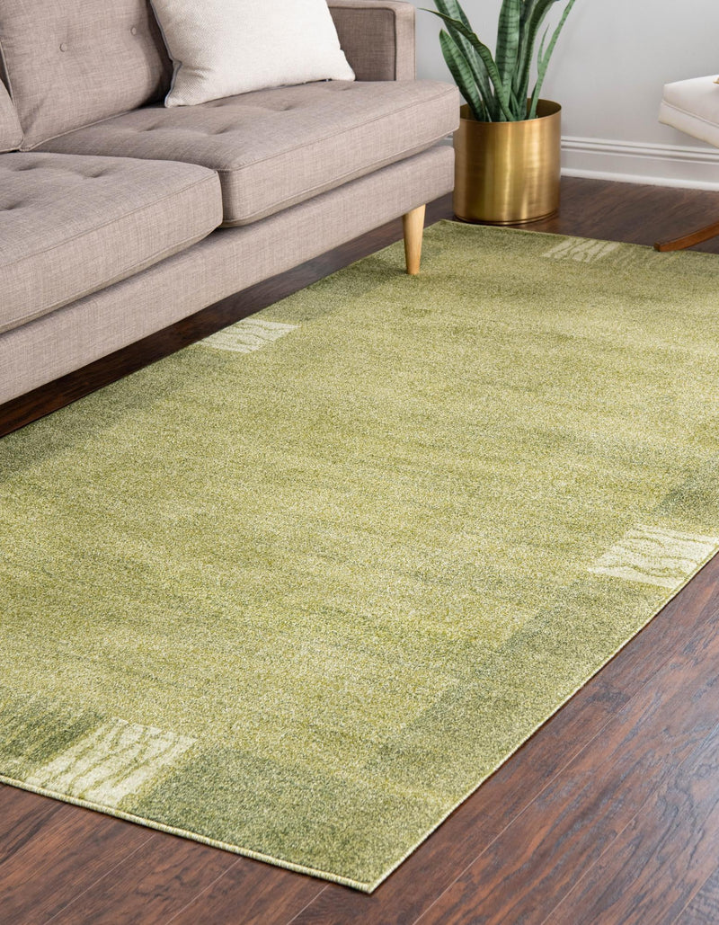 Studio Haven Collection Area Rug - Atelier Rectangle Light Green lifestyle 7