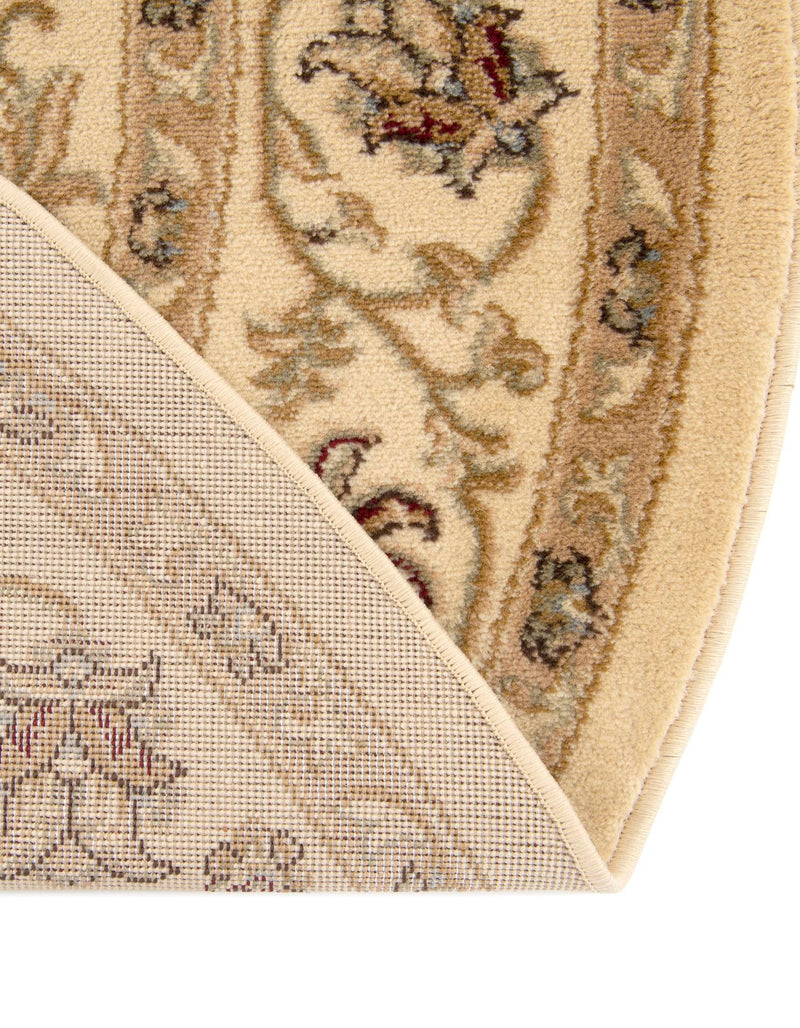 Jaipur Elegance Collection Area Rug - Mani Round Cream lifestyle 40