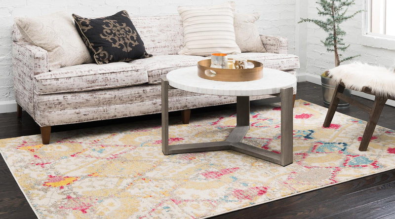 Sedona Vista Collection Area Rug - Manzanita Rectangular Beige lifestyle 21
