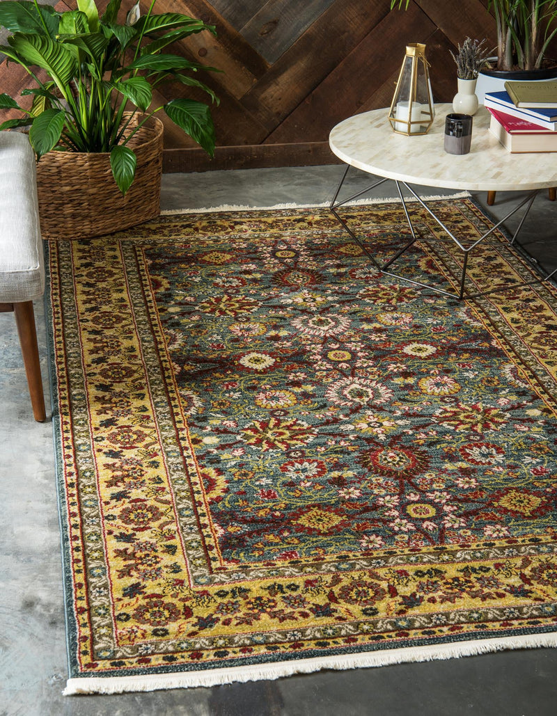 Chelsea Elegance Collection Area Rug - Feltham Rectangular Blue lifestyle 11