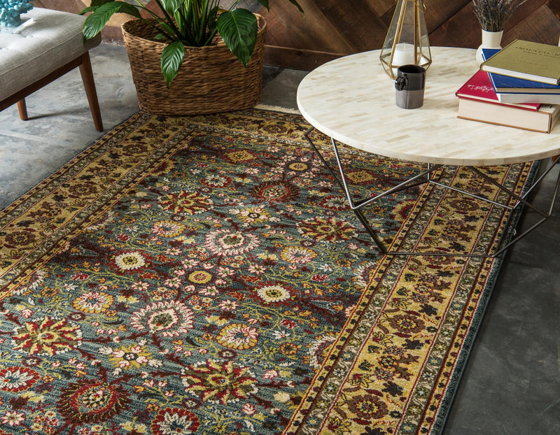 Chelsea Elegance Collection Area Rug - Feltham Rectangular Blue lifestyle 14