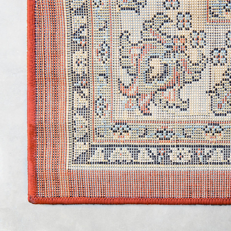 Isfahan Elegance Collection Area Rug - Naghsh-e Jahan (Terracotta) Rectangle Terracotta lifestyle 10