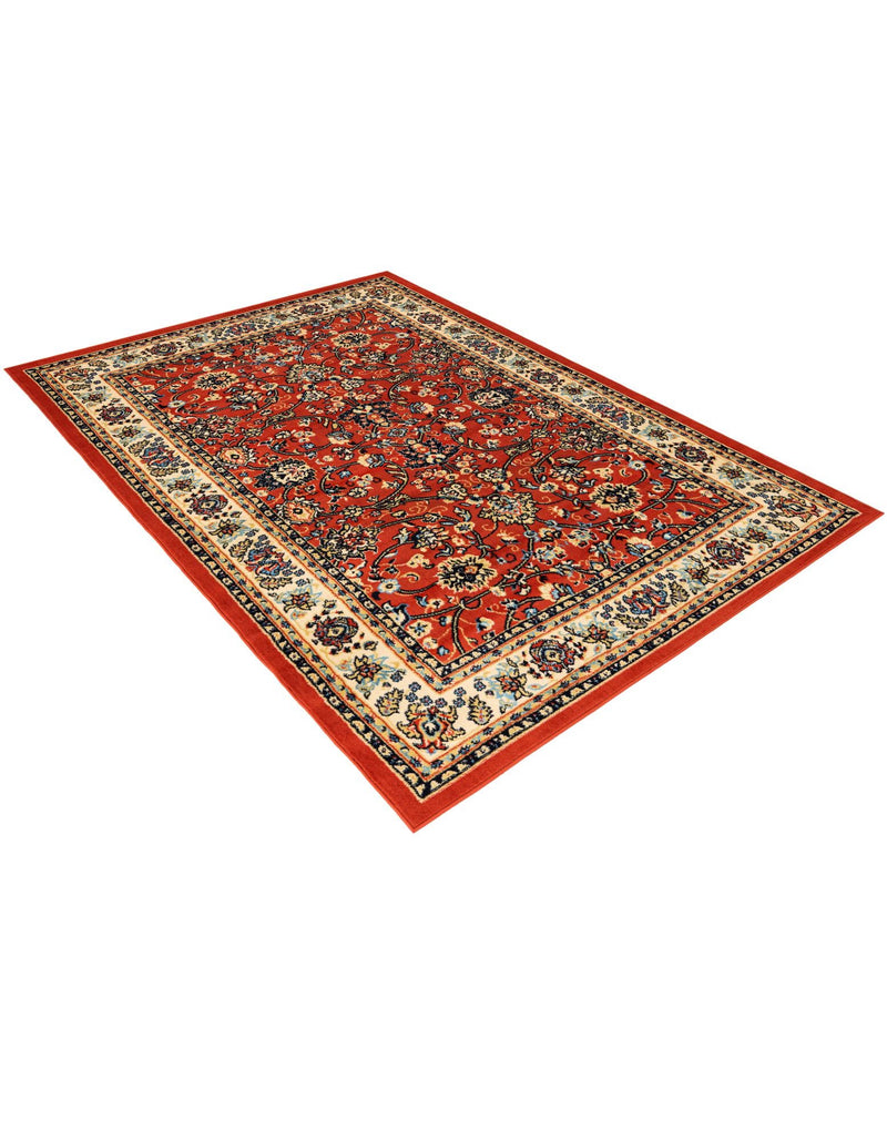 Isfahan Elegance Collection Area Rug - Naghsh-e Jahan (Terracotta) Rectangle Terracotta lifestyle 6