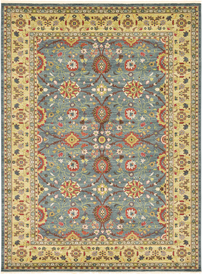 Chelsea Elegance Collection Area Rug - Feltham Rectangle Blue lifestyle 2