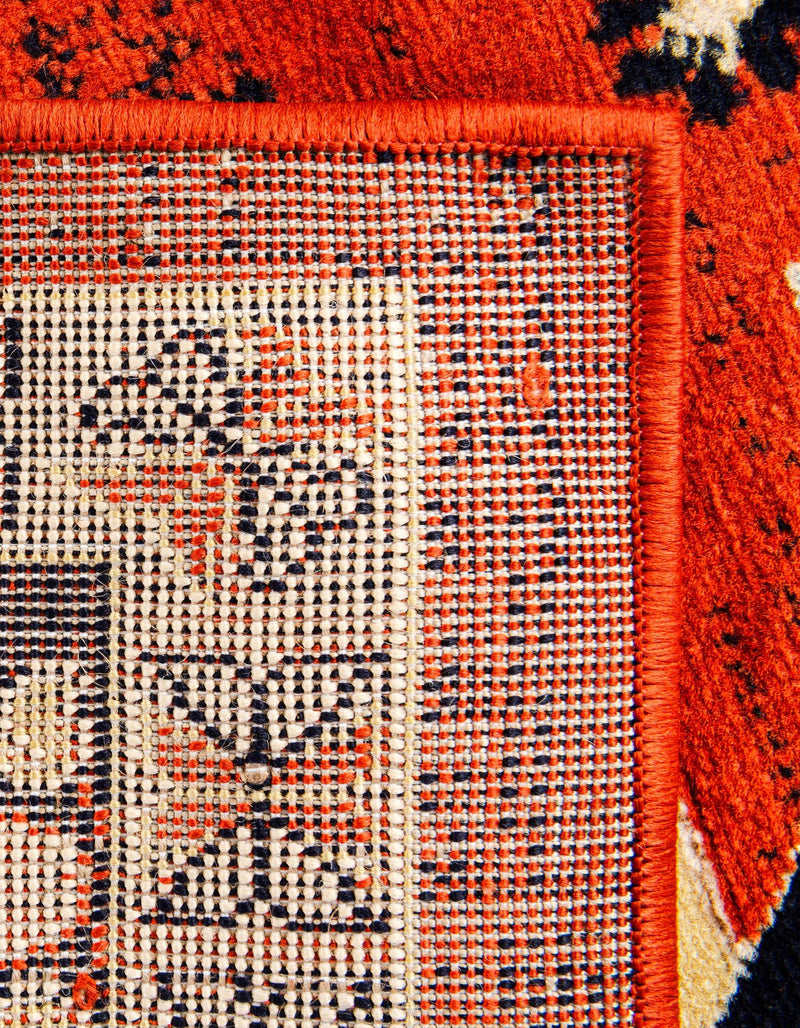 Tabriz Tapestries Collection Area Rug - Azerbaijan (Terracotta) Rectangle Terracotta lifestyle 9