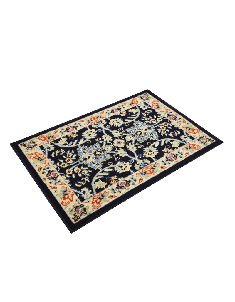 Isfahan Elegance Collection Area Rug - Naghsh-e Jahan (Navy Blue) Rectangle Navy Blue lifestyle 7