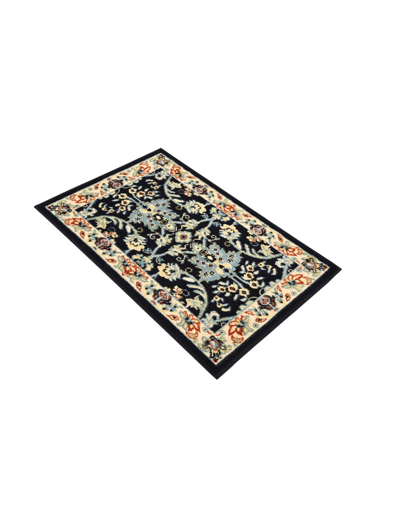 Isfahan Elegance Collection Area Rug - Naghsh-e Jahan (Navy Blue) Rectangle Navy Blue lifestyle 8