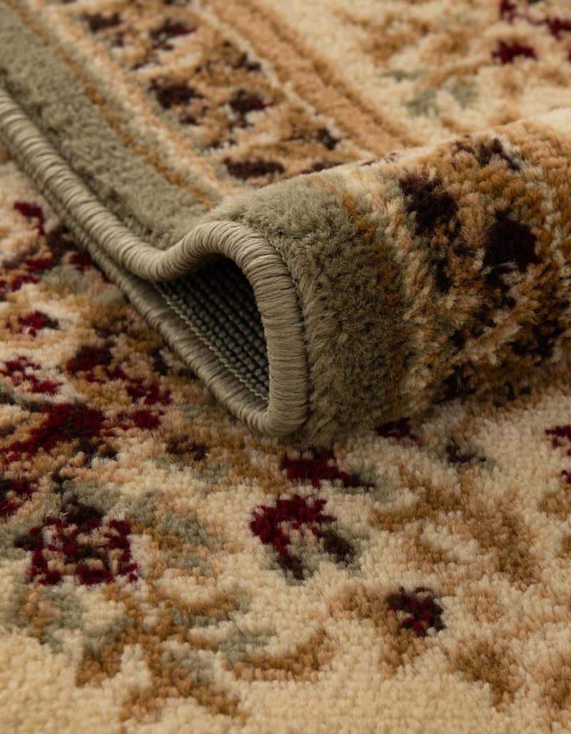 Versailles Elegance Collection Area Rug - Bellevue Rectangle Green lifestyle 18