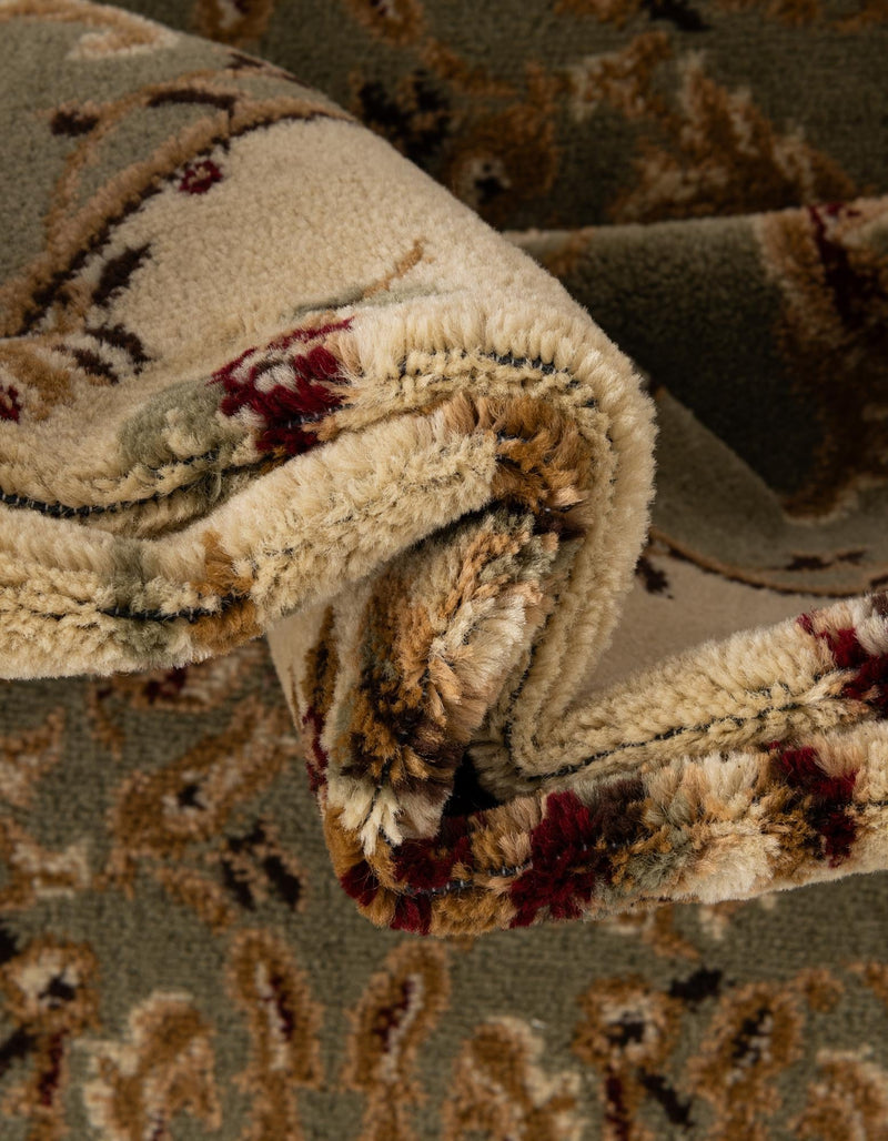 Versailles Elegance Collection Area Rug - Bellevue Rectangle Green lifestyle 24