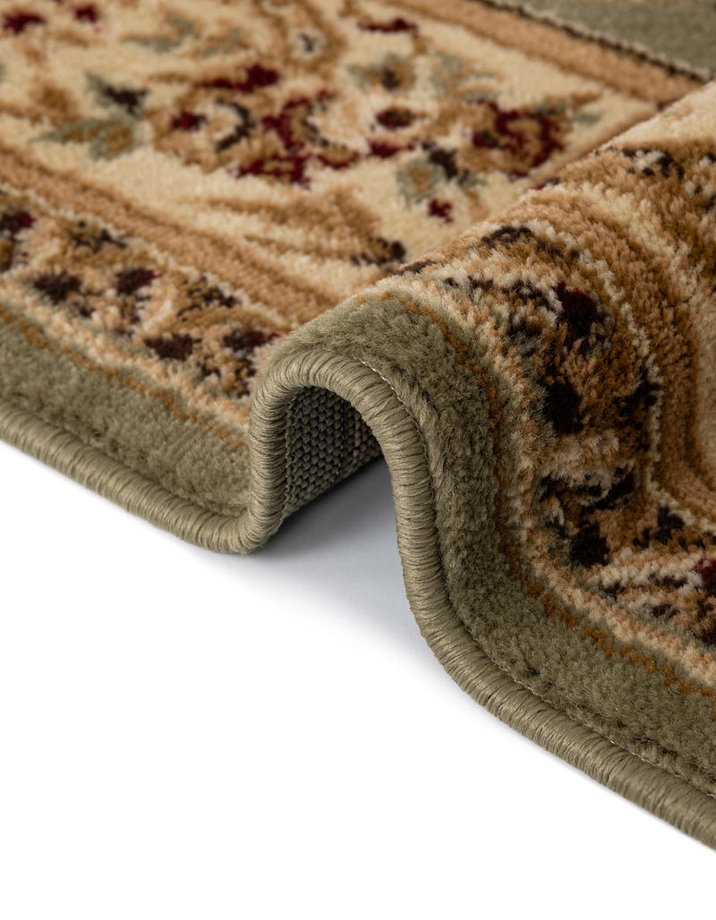 Versailles Elegance Collection Area Rug - Bellevue Rectangle Green lifestyle 30