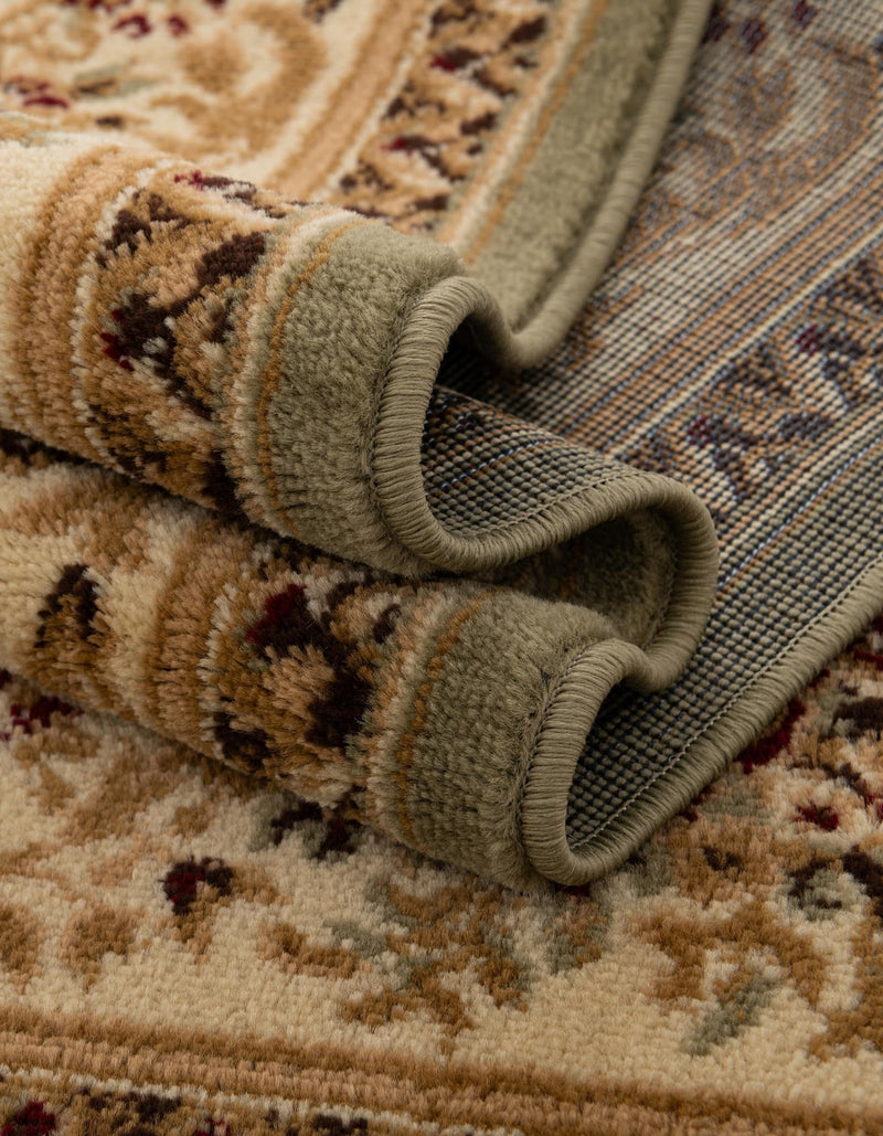 Versailles Elegance Collection Area Rug - Bellevue Rectangle Green lifestyle 39