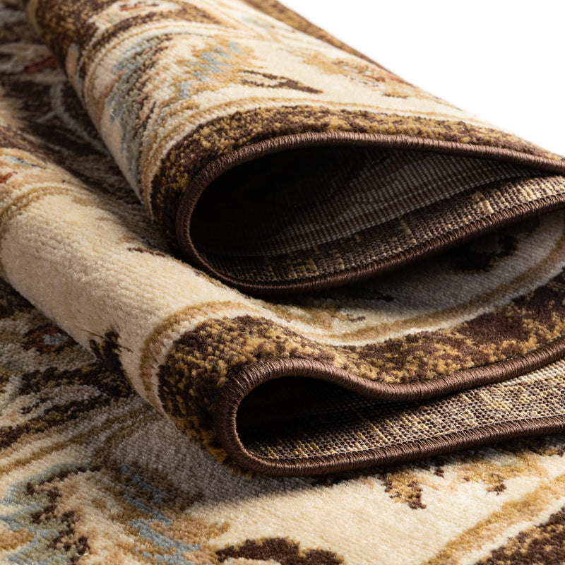 Jaipur Elegance Collection Area Rug - Lal Rectangle Brown lifestyle 72